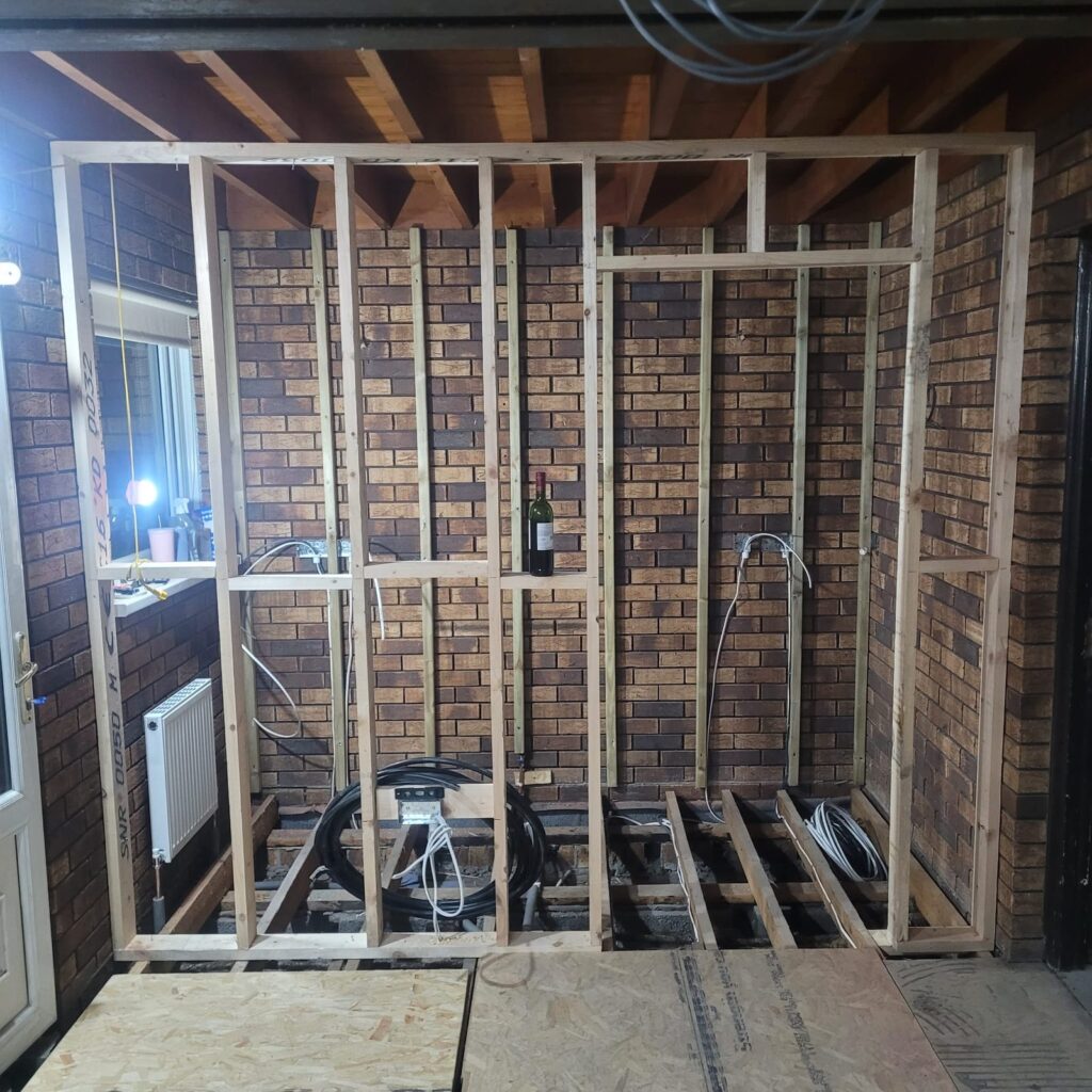 Garage supply and consumer unit