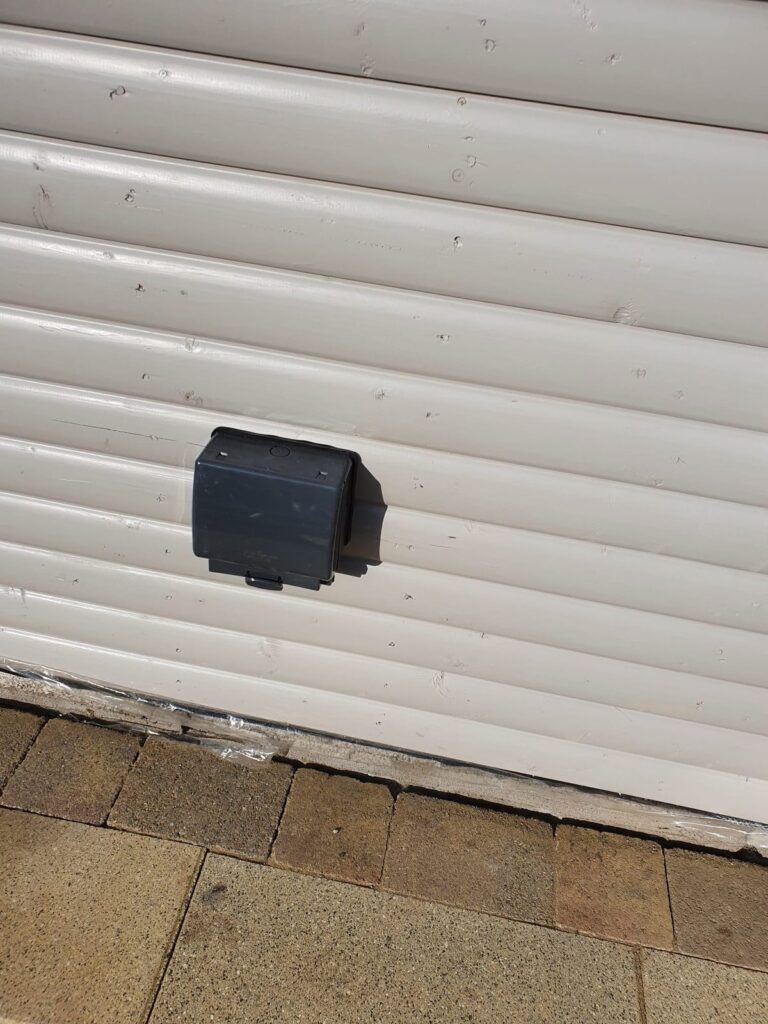 External weatherproof socket