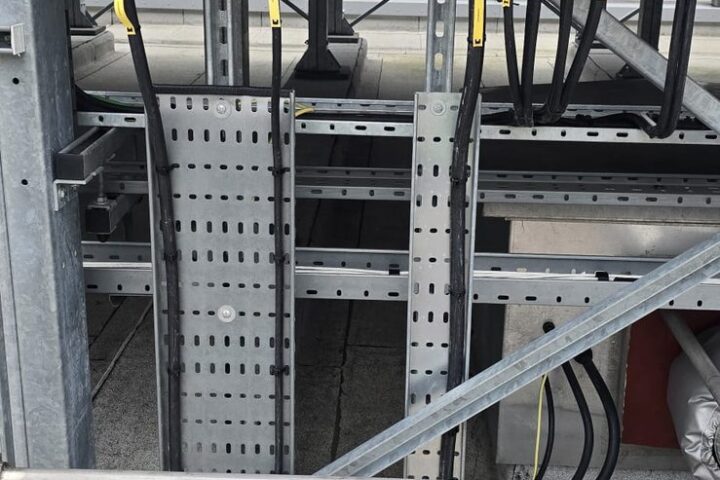 Machine control panel installation